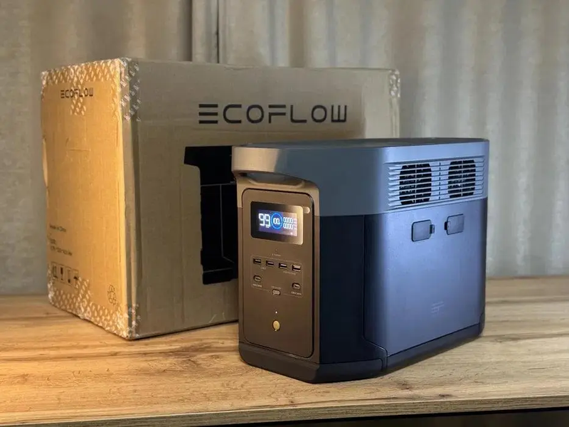 EcoFlow Delta 2 Max 2048 Вт*год LiFePO4 Зарядна станція EFDELTA2Max-EU фото