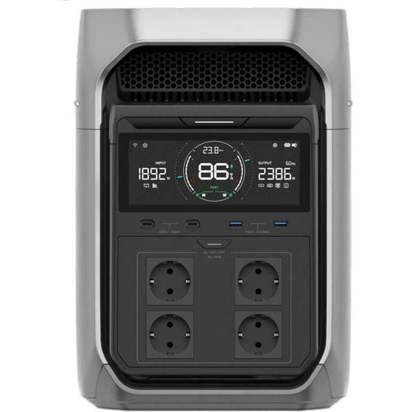 EcoFlow DELTA 3 Max Plus IN 3000Вт / 6000 Вт / 2048 Вт.год EFD3MP-IN EFD3MP-IN фото