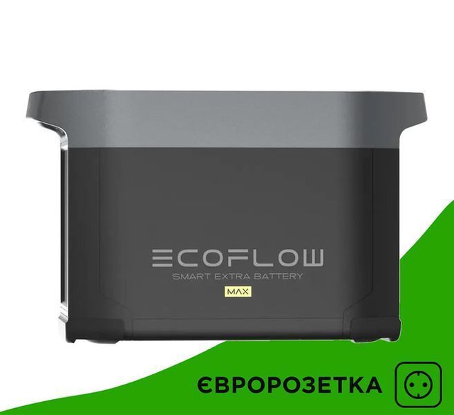 Додаткова батарея для зарядної станції EcoFlow DELTA 2 Max EU Extra Battery / 2048 Вт&sdot;год / LiFePO4 EFDELTA2MaxEB фото