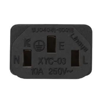 Кабель живлення 1,8м EcoFlow 3x1,5мм / CEE 7/7 - C13 євровилка / мідь 1315 фото