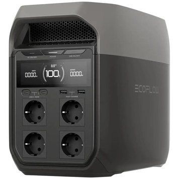 Зарядна станція EcoFlow DELTA 3 EU / 1800 Вт / 1024 Вт&sdot;год / LiFePO4 EFDELTA3-EU EFDELTA3-EU фото