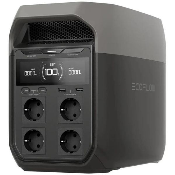 Зарядна станція EcoFlow DELTA 3 EU / 1800 Вт / 1024 Вт&sdot;год / LiFePO4 EFDELTA3-EU EFDELTA3-EU фото
